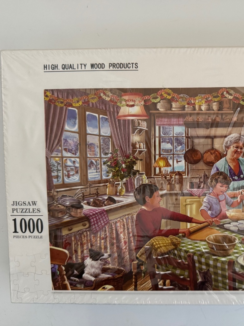 NWT Rare Wooden 1000 piece puzzle
